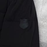 ポロ ラルフローレン ロゴ ワッペン 中綿ジャケット ブラック - NEWSED