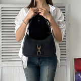 グッチ ジャッキー ワンショルダーバッグ キャンバス / レザー ブラック - NEWSED