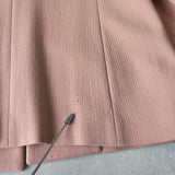 プラダ ウールジャケット コート レディース ピンクベージュ - NEWSED