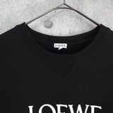 ロエベ アナグラム 刺繍 スウェット ブラック - NEWSED