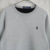 Polo Ralph Lauren 徽标刺绣灰色运动衫