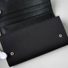 Prada nylon bifold wallet with triangle logo in black
