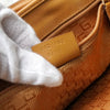 Gucci Jackie Suede/Leather Handbag Pink/Beige