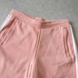 アディダス トレフォイルロゴ ショート スウェットパンツ サーモンピンク - NEWSED