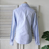 Vivienne Westwood Orb Blouse with Modified Collar, Long Sleeve, Blue, Women's