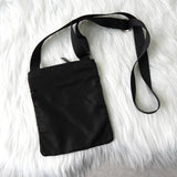 プラダ ポコノ テスート ナイロン ミニ ショルダーバッグ ポシェット トライアングルロゴ ブラック - NEWSED