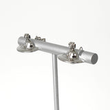 ヴィヴィアン ウエストウッド ハーフ オーブ シルバー ピアス - NEWSED