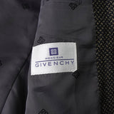 ジバンシィ シングル カシミヤ混紡 ツイード テーラードジャケット グレー - NEWSED