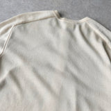 エルメス 金ボタン シルク カシミヤ スカーフ柄 カーディガン 金ボタン アイボリー レディース - NEWSED