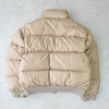 ポロ ラルフローレン ダウンジャケット スモールポニーロゴ 刺繍 ベージュ
