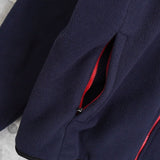 ポロ ラルフローレン ロゴ フルジップフリース ネイビー - NEWSED