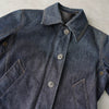 Prada denim jacket with quilted lining, blue, for women