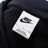 黑色 Nike 徽标刺绣连帽衫
