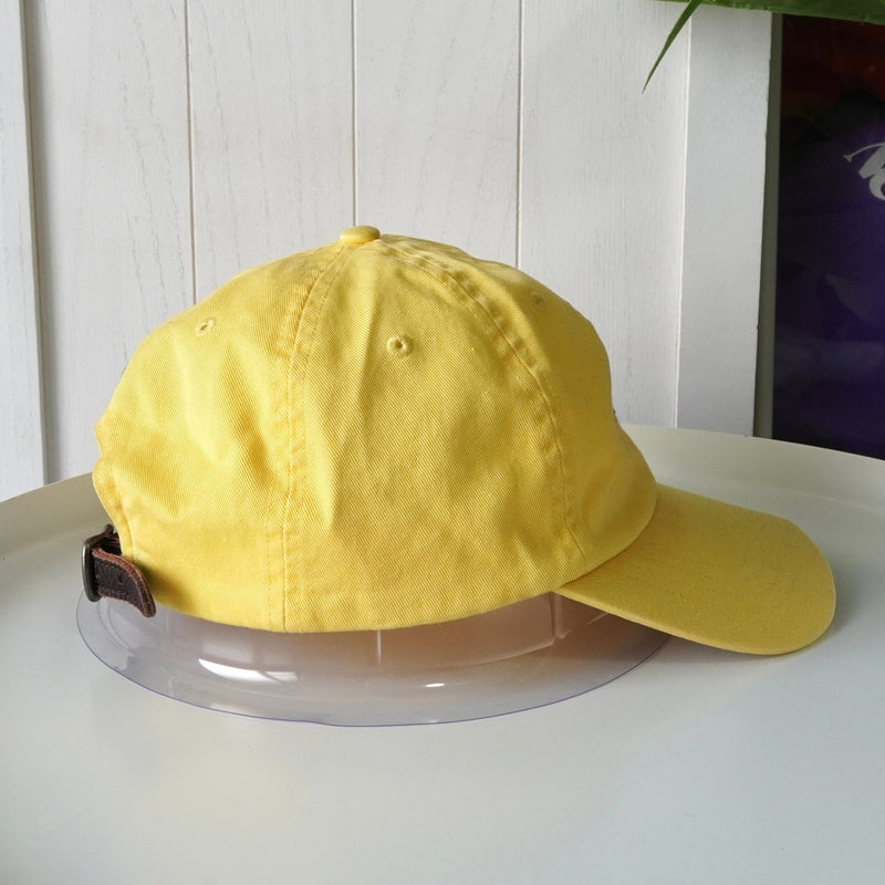 ポロ ラルフローレン ロゴ キャップ イエロー - NEWSED