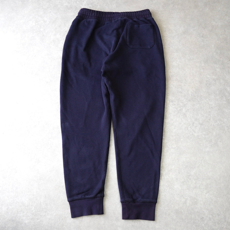 ポロ ラルフローレン ロゴ 刺繍 スウェットパンツ ネイビー - NEWSED