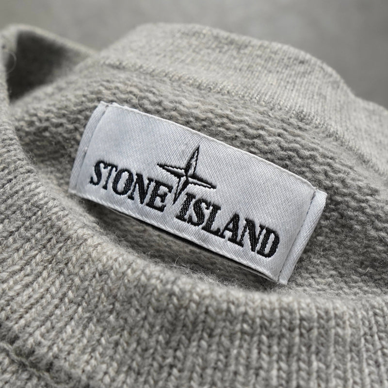 ストーン アイランド ウール ニット グレー - NEWSED