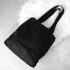 Prada Pocono Tessuto/Leather Tote Bag Black