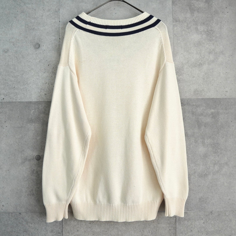 チャップス ラルフローレン チルデンニット アイボリー - NEWSED