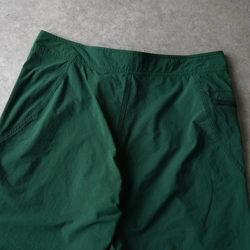 パタゴニア ロゴ 刺繍 ハーフパンツ ショートパンツ グリーン - NEWSED