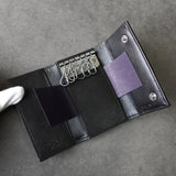 プラダ ポコノ テスート ナイロン キーケース ブラック 黒 未使用品 - NEWSED