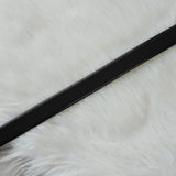 セリーヌ トリオンフ レザー ベルト ゴールド / ブラック - NEWSED