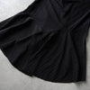 Jean Paul Gaultier Femme 黑色条纹单排扣修身夹克和裙子套装