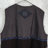 Givenchy logo embroidered liner vest and navy coat