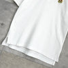Burberry 白色复古徽标刺绣短袖 Polo 衫