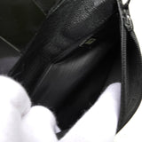 シャネル ココマーク レザー 二つ折り財布 ブラック - NEWSED