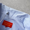 Vivienne Westwood Orb Blouse with Modified Collar, Long Sleeve, Blue, Women's