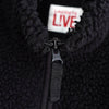 Lacoste Live Logo Patch 蟒蛇皮夹克（黑色）