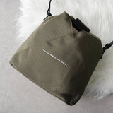 エムエムシックス メゾン マルジェラ ナイロン ジャパニーズバッグ ショルダーバッグ クロスボディ カーキ / オレンジ - NEWSED