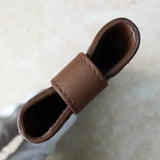 ボッテガ ヴェネタ イントレチャート レザー マルチケース ブラウン - NEWSED