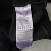 Maison Margiela 女士黑色徽标刺绣短款卫衣