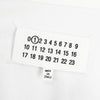 Maison Margiela 印花超大长袖衬衫 白色 / 蓝色