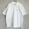 Adidas Performance Logo Short Sleeve Polo Shirt White