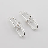 ティファニー ハードウェア ラージリンク スターリングシルバー ピアス 新品仕上げ - NEWSED