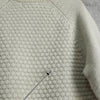 フレッドペリー ロゴ ケーブル編み ニット アイボリー