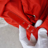 プラダ ポコノ テスート ナイロン バックパック リュックサック レッド 赤 - NEWSED