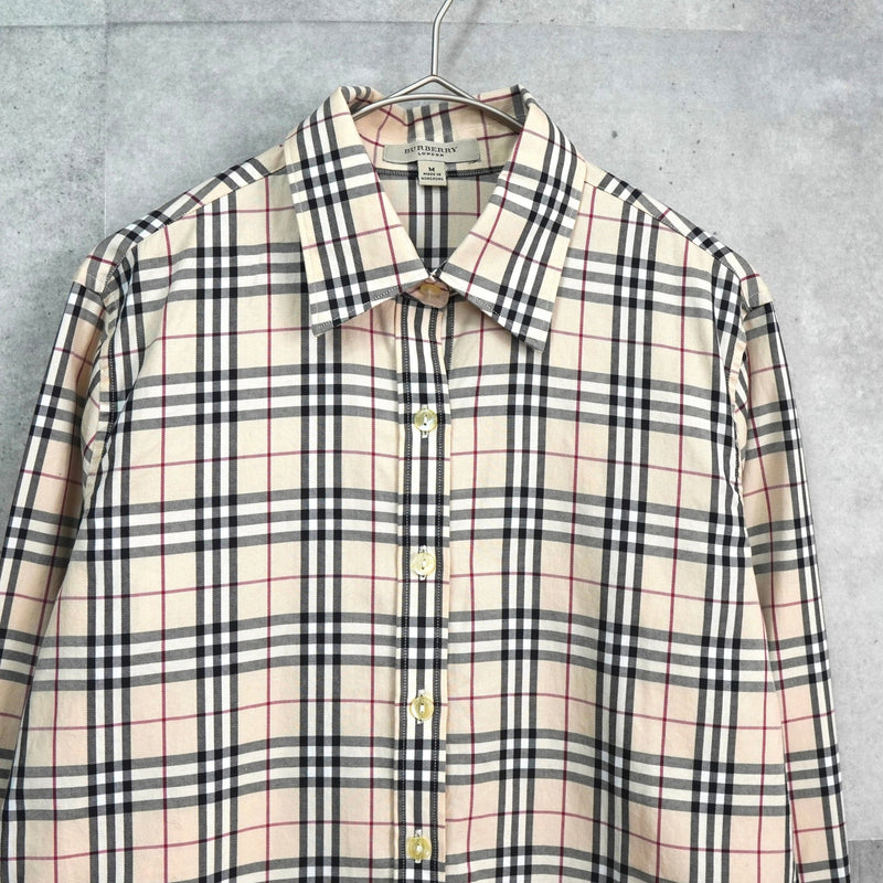 バーバリー ノバチェック柄 長袖シャツ レディース ベージュ - NEWSED