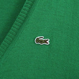 ラコステ ロゴパッチ カーディガン グリーン - NEWSED