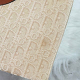 ディオール トロッター キャンバス / レザー セミショルダーバッグ ベージュ / ブラウン - NEWSED