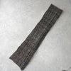 Ralph Lauren Alpaca Wool Low Gauge Long Scarf Gray Brown