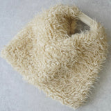 エムエムシックス メゾン マルジェラ ファー ジャパニーズバッグ ミニ ハンドバッグ ベージュ - NEWSED