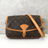 ルイ・ヴィトン モノグラム ソローニュ ショルダーバッグ ブラウン - NEWSED