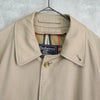 バーバリー ヴィンテージ ノバチェック裏地 ステンカラコート ベージュ