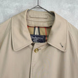 バーバリー ヴィンテージ ノバチェック裏地 ステンカラコート ベージュ - NEWSED