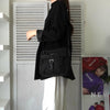 Prada nylon shoulder bag in black