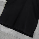 プレイ コム デ ギャルソン ハートロゴ 半袖ポロシャツ ブラック / レッド - NEWSED