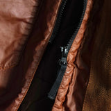 ストーン アイランド コーティング フーデッド 中綿ジャケット ブラウン - NEWSED